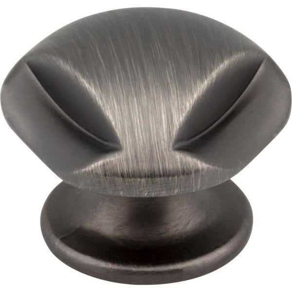 1-5/16 Overall Length Brushed Pewter Chesapeake Cabinet Knob